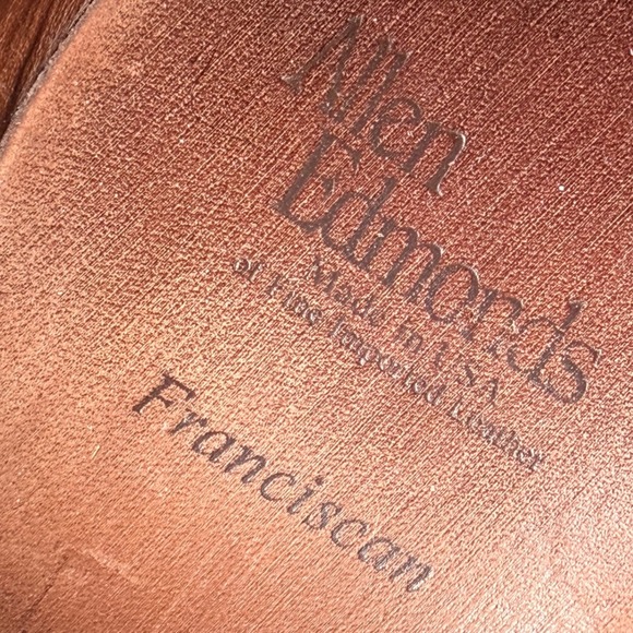 Allen Edmonds Franciscan Monk Strap Dress Shoes Size 10E Cognac Leather main image 13